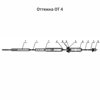 Оттяжка ОТ 4